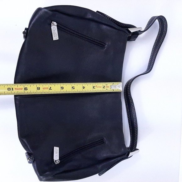 Dilaks Collection Leather Black HandBag Shoulder S - Picture 6 of 9